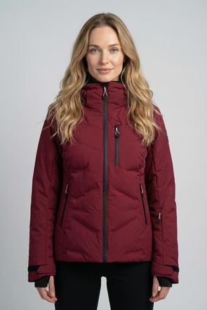 Icepeak Skijacke ICEPEAK ICEPEAK FLOVILLA, Damen, Gr. 36, wine, Obermaterial: 100% Polyester. Futter: 100% Polyester. Wattierung: 100% Polyester, Jacken Skija