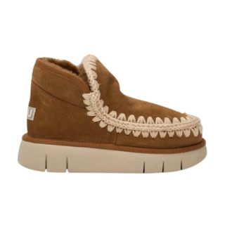Mou Winter Boots, female, Beige, Size: 10 US Eskimo Bounce Sneaker