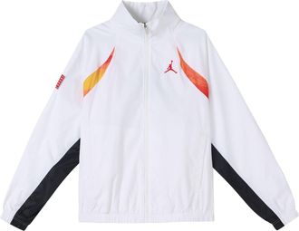 Nike Jordan Air Jordan Legacy AJ11 Stand-up Collar Causual Jacket Coat Male White CW0864-100