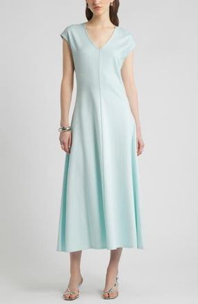 Nordstrom Cap Sleeve Fit & Flare Dress in Blue Spirit at Nordstrom Rack, Size Xx-Small