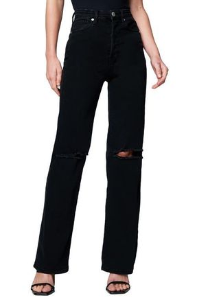Blank NYC Franklin High Waist Wide Leg Jeans in Justified at Nordstrom, Size 26