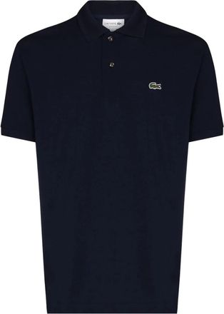 Lacoste Klassieke Originele Polo Shirt - Heren - T-shirts - Blauw - S - Katoen - Tops