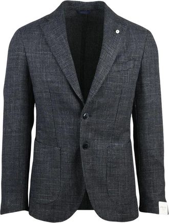L.B.M. 1911 Hombre, Chaquetas, Negro, Talla: M