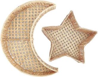 Coro Cora Moon and Star Tray Set in Natural at Nordstrom