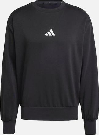 adidas Mens Adidas Feel Cozy EQT Black Crew Sweatshirt - Size: 36