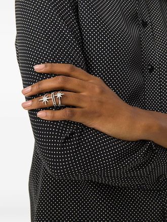 APM Monaco Anello Meteorites - Argento