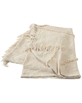 LR Home Lr Home Bohemian Basics Decorative Diamond Tufted Cotton Throw Blanket