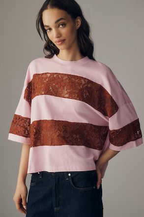 Essentiel Jemix Cotton Lace Tee