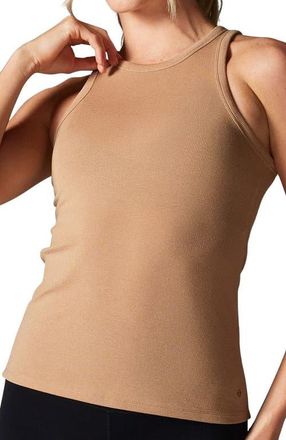 Tavi Perfect Fit Rib Tank in Camel at Nordstrom, Size X-Small