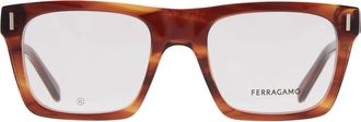 Ferragamo Demo Square Mens Eyeglasses SF3029 216 54