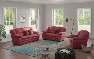 Cotta Polstergarnitur »Casino« Set, 3 Stk. tlg. Sessel, 2-Sitzer, 2,5-Sitzer, hohe Rückenlehne