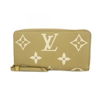 Louis Vuitton Cream Tourterelle Long Wallet (Bi-Fold) (Pre-Owned)