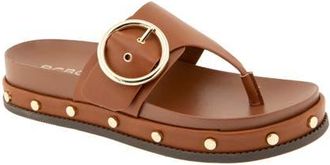 BCBGeneration Belen Platform Flip Flop in Cognac at Nordstrom, Size 7.5
