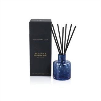 Zodax Apothecary Guild Sea Salt Diffuser In Blue & Clear