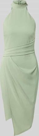Lipsy Slim Fit Kleid mit Stehkragen in Mint, Gr&ouml;&szlig;e 36