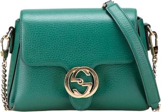 Gucci Borsa a spalla Pre-owned in pelle - - Pre-owned - Donna - Verde - ONE SIZE