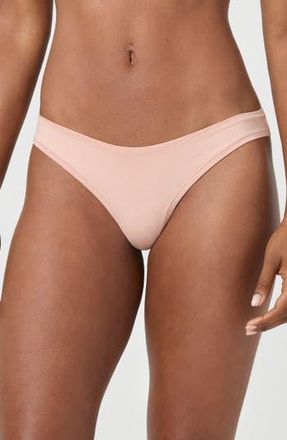 Florence By Mills Cotton Blend Thong in Mahogany at Nordstrom Rack, Size X-Large