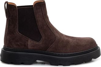Tod's Brown Chelsea Boots
