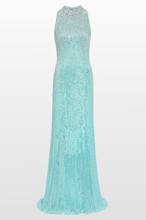 Jenny Packham Benue in Cardin Blue at Nordstrom, Size 12 Uk