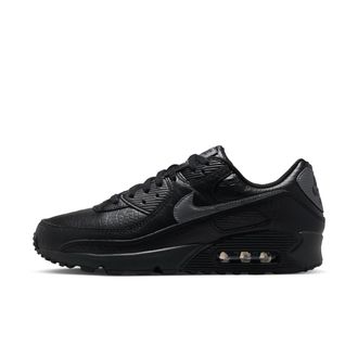 Nike Mens Air Max 90 Premium Shoes in Black | IV6309-010