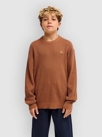 Quiksilver Waffle Kids Sweater bruin