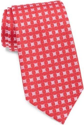 Duchamp Square Neat Silk Tie in Red at Nordstrom Rack
