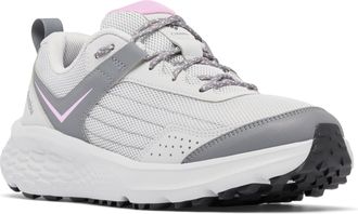 Columbia Womens Vertisol Trail Hiking Shoe, Grey Ice/Cosmos, 5.5 UK Wide