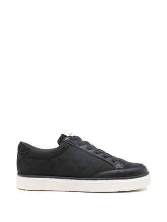 Emporio Armani canvas sneakers