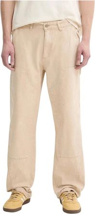 Desigual Jeans, Heren, Beige, W34, Katoen, Dakar Straight Jeans