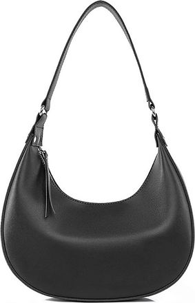 Generic Womens 2025 PU Shoulder Bag, Vintage Underarm Bag, Handbag with Zippered, Single Shoulder Strap Design, Applies to Daily Commuting and Shopping (Black