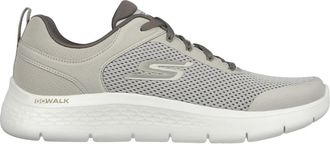 Skechers Go Walk Flex-Hands Up Sneakers - Heren - Sneakers - Beige - 40 EU - Schoenen