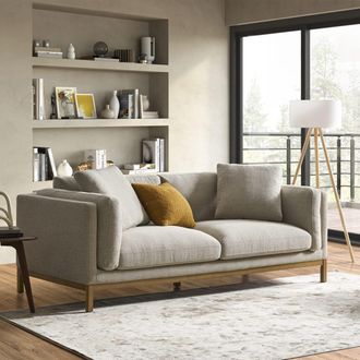 Castlery Owen Sofa, Pearl Beige (Natural Leg)