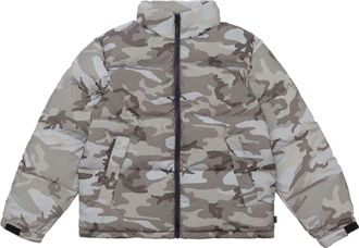 SUPREME FW18 Reflective Camo Snow Jacket Grey SUP-FW18-1087