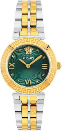 Versace Horloges - Dames - Horloges - Groen - ONE Size - Accessoires