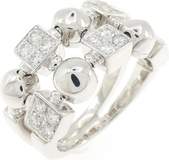 Bulgari White Gold (18K) Band Ring (Pre-Owned)