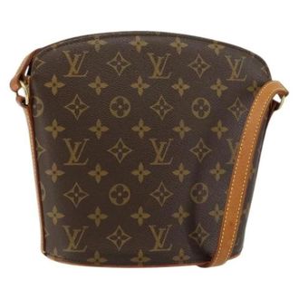 Louis Vuitton Pre-owned Cross Body Bags, female, Brown, Size: ONE SIZE Pre-owned Vintage Canvas Cross Body Bag