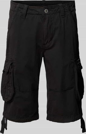 Alpha Industries Alpha Industries Bermudas mit Cargotaschen Modell JET in Black, Größe 29