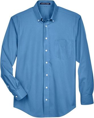 Devon & Jones Crown Collection Broadcloth Woven Dress Shirt