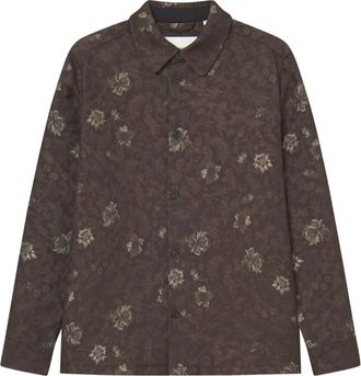 Les Deux Camicia a fiori - Marrone