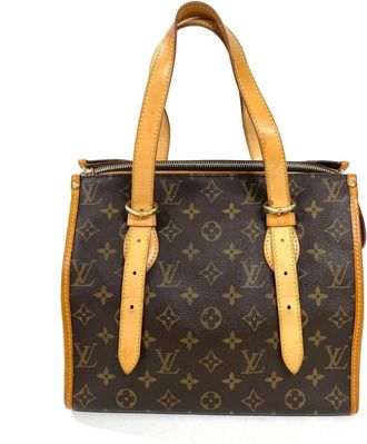 Louis Vuitton Brown Monogram Canvas Tote Bag (Pre-Owned)