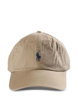 Polo Ralph Lauren embroidered cotton baseball cap - Neutrals