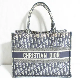 Dior Navy Handbag Tote Bag (Pre-Owned)