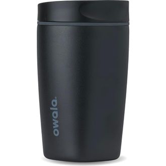 Owala SmoothSip Slider 12-Ounce Travel Tumbler in Very Very Dark at Nordstrom, Size 12 Oz