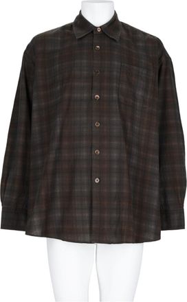 Our Legacy Plaid Cotton Casual Shirt