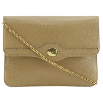 Dior Borsa a spalla in pelle Pre-owned - - Pre-owned - Donna - Beige - ONE SIZE