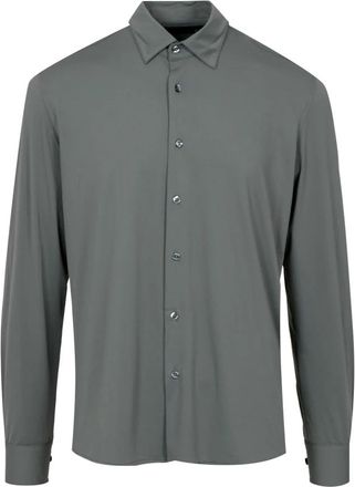 Roberto Ricci Design Tecno Wash Shirt - Heren - Casual Overhemden - Groen - XL - Overhemden