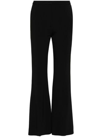 Etro flared tailored trousers - women - Acetate/Viscose/Elastane - 40 - Black