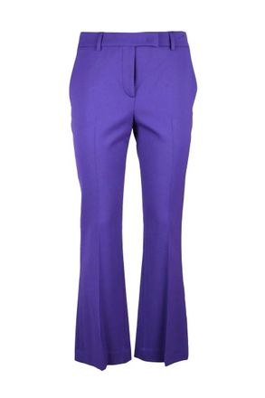 Ql2 Quelledue Straight Leg Trousers - Purple