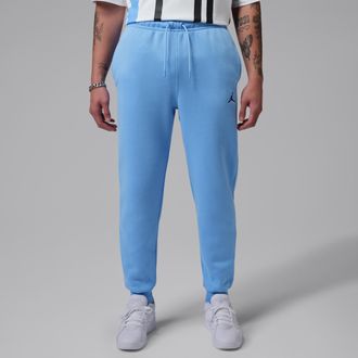 Nike Jordan Mens Jordan Brooklyn Fleece Pants in Blue | FV7277-412
