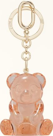 Furla Allegra Portachiavi Cipria Rosa Plexiglass Trasparente Donna
